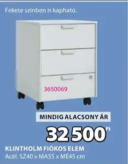 JYSK Klintholm fiókos elem ajánlat