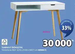JYSK Tamholt íróasztal ajánlat