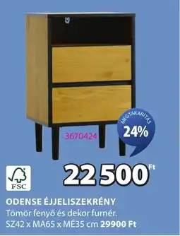 JYSK Odense éjjeliszekrény ajánlat