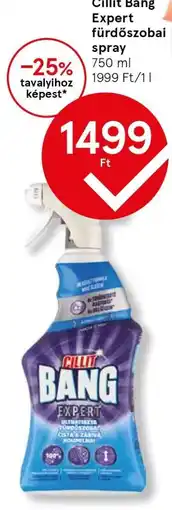 Tesco Cillit Bang Expert fürdőszobai spray ajánlat