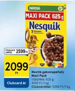Tesco Nestlé gabonapehely Maxi Pack ajánlat