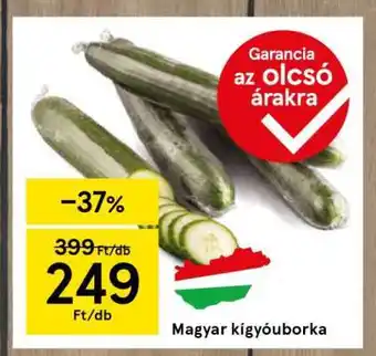 Tesco Magyar kígyóuborka ajánlat