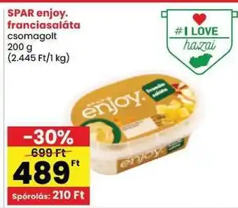 Spar SPAR enjoy. franciasaláta ajánlat