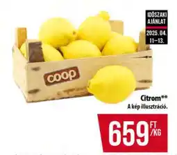 Coop Citrom ajánlat