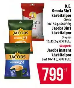 Coop D.E. Omnia 3in1 kávéitalpor ajánlat