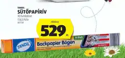 ALDI TANDIL Sütőpapír ajánlat
