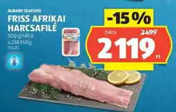 ALDI Friss, afrikai harcsafilé ajánlat