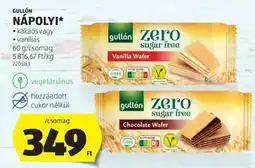 ALDI Gullón Zero Sugar Free Wafers ajánlat
