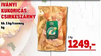 Metro Iványi kukoricás csirkeszárny ajánlat