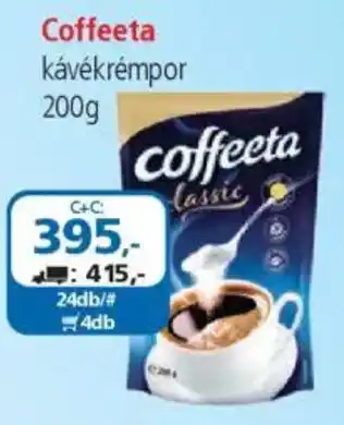 ÁRKLUB Coffeeta kávékrémpor ajánlat