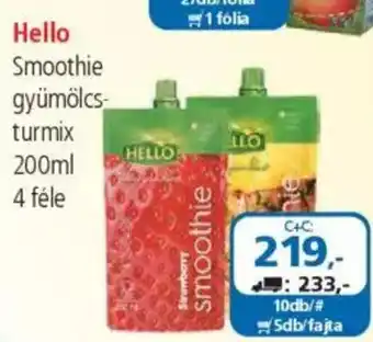ÁRKLUB Hello Smoothie ajánlat