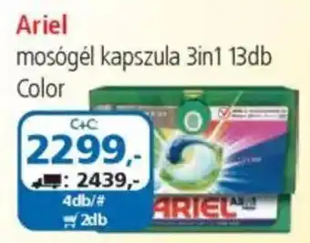 ÁRKLUB Ariel mosógél kapszula 3in1 ajánlat