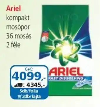 ÁRKLUB Ariel kompakt mosópor ajánlat