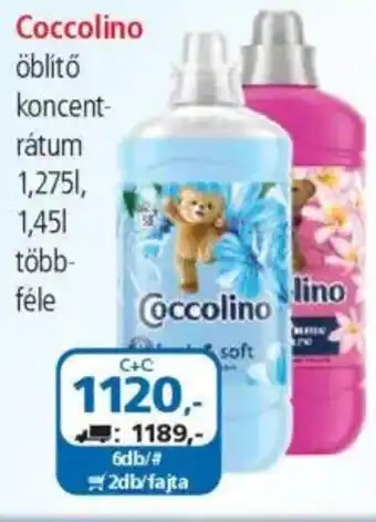 ÁRKLUB Coccolino öblítő koncentrátum ajánlat