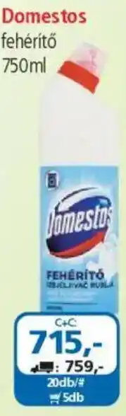 ÁRKLUB Domestos fehérítő ajánlat