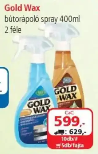 ÁRKLUB Gold Wax bútorápoló spray ajánlat