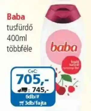 ÁRKLUB Baba tusfürdő ajánlat