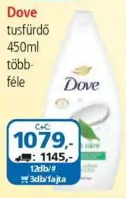 ÁRKLUB Dove tusfürdő ajánlat