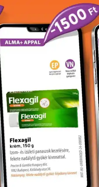 Alma Gyógyszertárak Flexagil krém ajánlat