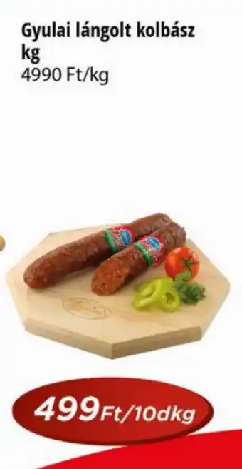Real Gyulai lángolt kolbász ajánlat