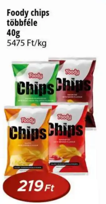 Real Foody chips ajánlat