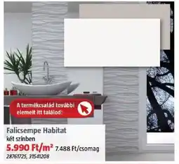 Bauhaus Falicsempe Habitat ajánlat