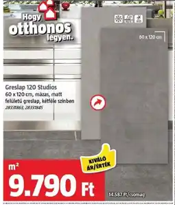 Bauhaus Greslap 120 Studios ajánlat