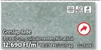 Bauhaus Greslap Jade ajánlat