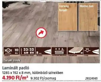 Bauhaus Laminált padló ajánlat