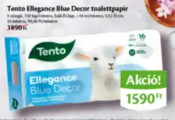 EcoFamily Tento Ellegance Blue Decor toalettpapir ajánlat
