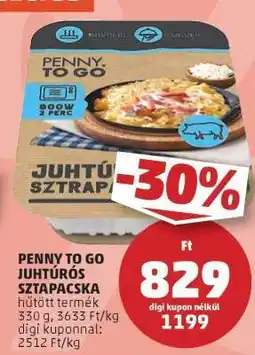 PENNY PENNY TO GO Juhtúrós Sztrapacska ajánlat