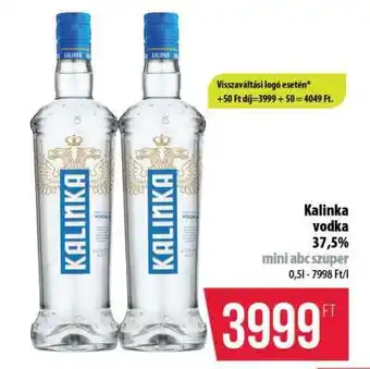 Coop Kalinka vodka ajánlat