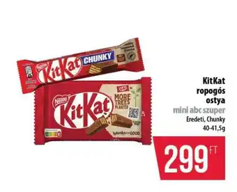 Coop KitKat ropogós ostya ajánlat
