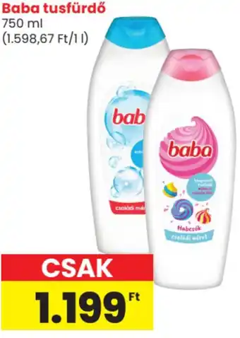 Spar Baba tusfürdő ajánlat