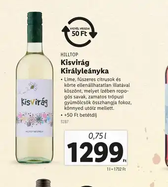 Lidl Hilltop Kisvirág Királyleányka ajánlat