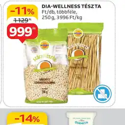 Auchan Dia-Wellness Tészta ajánlat