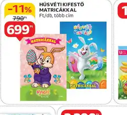 Auchan Húsvéti kifestő matricákkal ajánlat