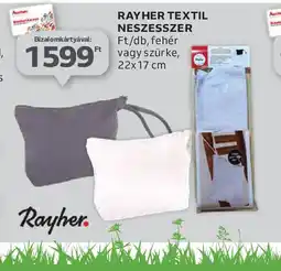 Auchan Rayher Textil Neszeszer ajánlat