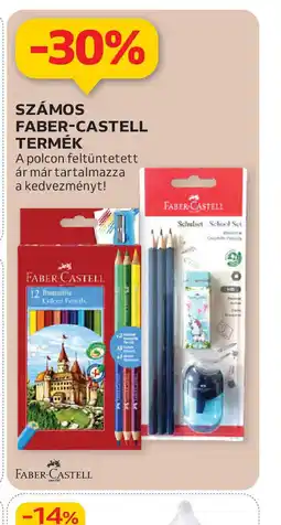 Auchan Számos Faber-Castell termék ajánlat
