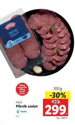 Lidl PIKOK Piknik szelet ajánlat