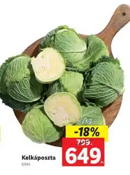 Lidl Kelkáposzta ajánlat
