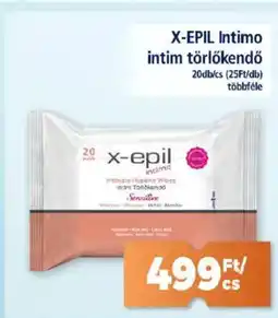 X-EPIL Intimo intim törlőkendő