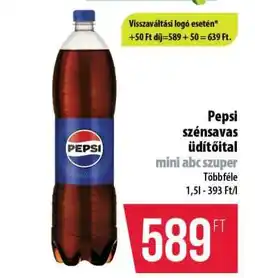 Coop Pepsi szénsavas üdítőital ajánlat