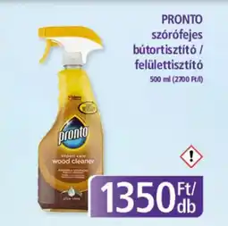PRONTO szórófejes bútortisztító / felülettisztító