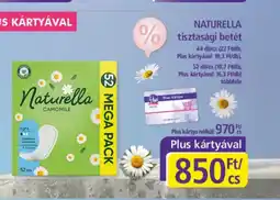 NATURELLA tisztasági betét