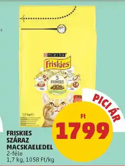 PENNY Friskies száraz macskaeledel ajánlat