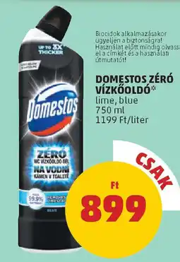 PENNY Domestos zéró vízkőoldó ajánlat