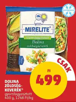 PENNY Dolina zöldség- keverék ajánlat
