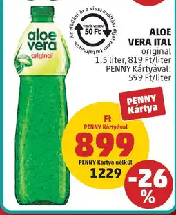 PENNY Aloe vera ital ajánlat