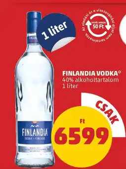 PENNY Finlandia vodka ajánlat
